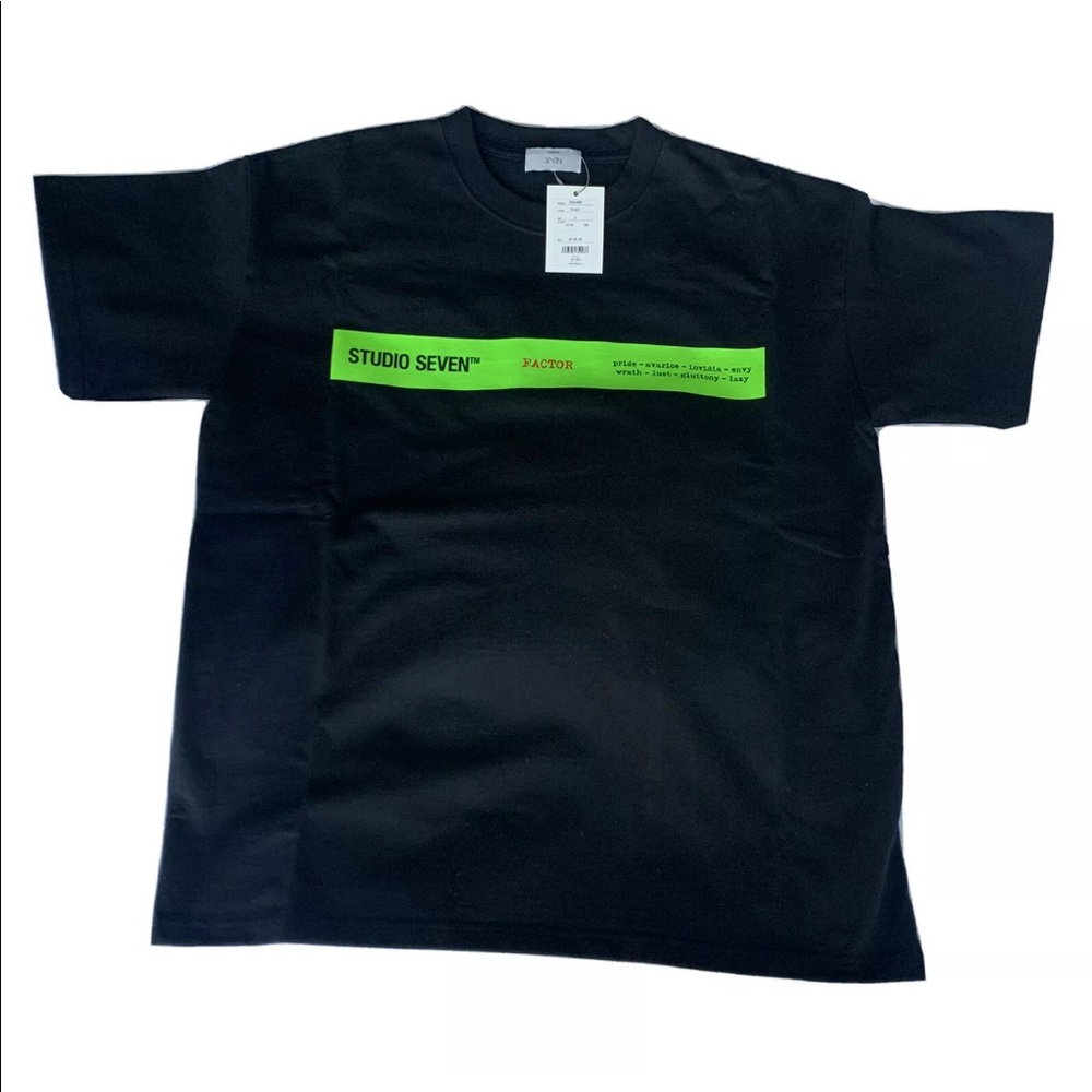 NEW Studio Seven Exclusive Bar S/S T-Shirt